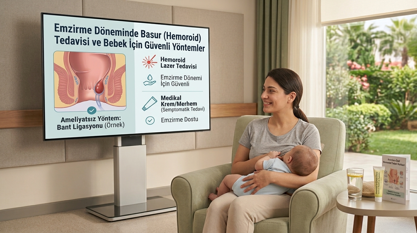 Emzirme Döneminde Basur (Hemoroid) Tedavisi ve Bebek İçin Güvenli Yöntemler