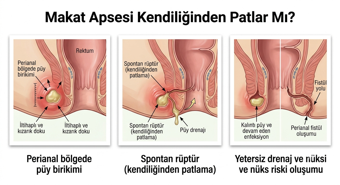Makat Apsesi Kendiliğinden Patlar Mı? Tehlikeleri Nelerdir?